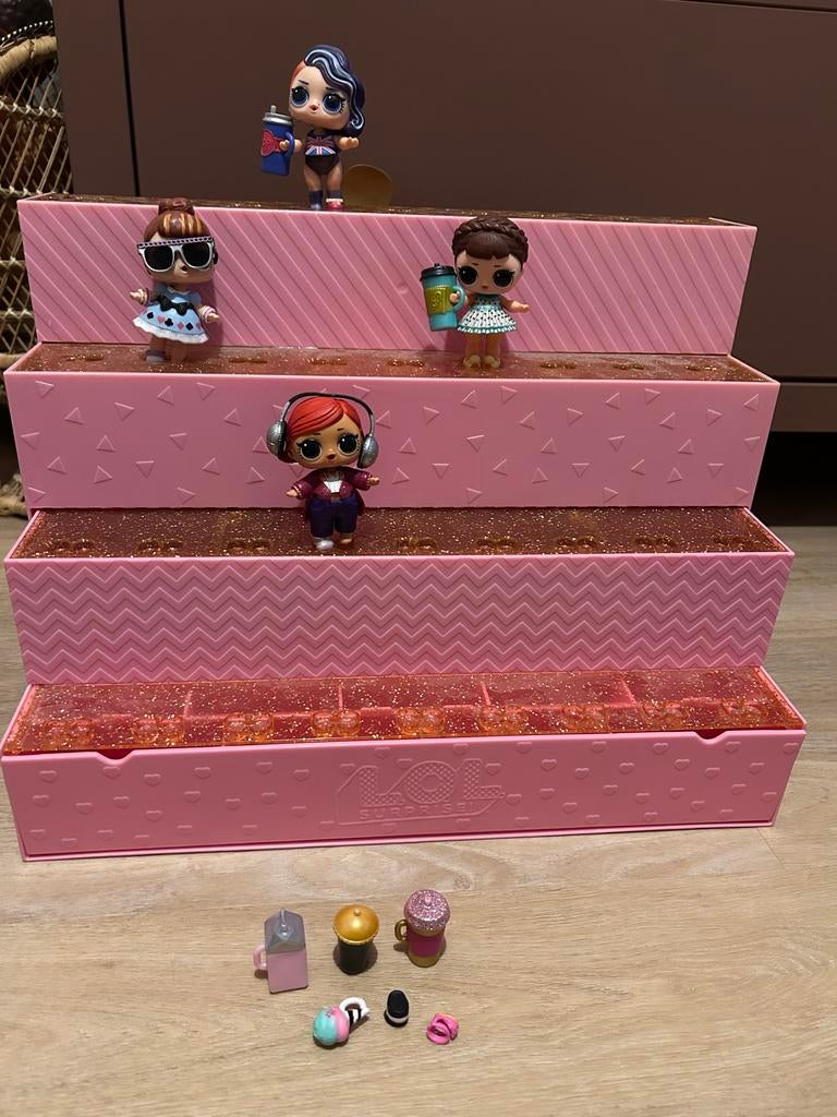 L.O.L. Surprise Pop-Up Store + Poppetjes, Ophalen, Gebruikt, Babypop