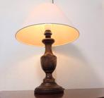 Set of two wooden vintage lamps, Huis en Inrichting, Ophalen, Gebruikt, Vintage, Minder dan 50 cm