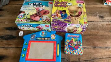 4 verschillende gebruikte spellen beschikbaar voor biedingen