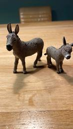 Schleich ezels, Ophalen of Verzenden, Zo goed als nieuw