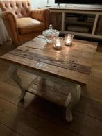 Riviera Maison Salontafel Driftwood 60x60x50, Huis en Inrichting, Tafels | Salontafels, Ophalen, Gebruikt, 50 tot 75 cm, Vierkant