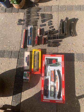 Fleischmann treinset 3x locomotief getest / 12 wissels beschikbaar voor biedingen