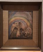 Litho Jan Toorop ' het gebed ', Antiek en Kunst, Kunst | Schilderijen | Klassiek, Ophalen of Verzenden