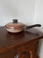 Gietijzeren braad  / koekenpan met deksel, Huis en Inrichting, Keuken | Potten en Pannen, Ophalen of Verzenden, Gietijzer, Koekenpan of Braadpan