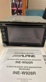 Alpine autoradio INE-W920R / W928R, Auto diversen, Autoradio's, Ophalen of Verzenden, Zo goed als nieuw