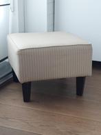 Hocker licht beige, Ophalen, 50 tot 75 cm, Zo goed als nieuw, Stof
