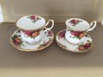 Royal Albert OLD COUNTRY ROSE DAMES EN HEREN KOPJE, Ophalen of Verzenden