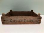 Oud houten veiling kratje., Ophalen of Verzenden