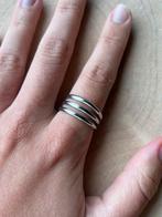 Verstelbare RVS Ring - Maat 18,5, 18 tot 19, IJzer of Staal, Nieuw, Ophalen of Verzenden