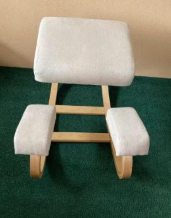 Ergonomische Knie-Stoel / Balans-Stoel., Huis en Inrichting, Bureaustoelen, Gebruikt, Zwart, Ergonomisch, Ophalen