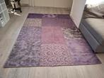 Patchwork vloerkleed 244 x 170 cm paars tinten, Huis en Inrichting, Stoffering | Tapijten en Kleden, Ophalen, Rechthoekig, 150 tot 200 cm