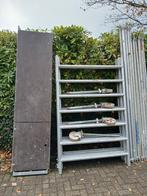 Rolsteiger werkhoogte 7.4 meter aluminium steiger, Doe-het-zelf en Verbouw, Steigers, Ophalen, Gebruikt, Rolsteiger of Kamersteiger