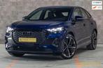 Audi Q4 Sportback e-tron 45 quattro 77 kWh|2xS-Line|NAP|HUD, Automaat, 82 kWh, Blauw, Origineel Nederlands