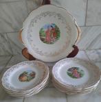 Gebakservies Digoin - Sarreguemines, Antiek en Kunst, Ophalen of Verzenden