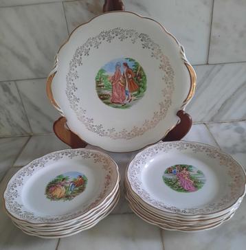 Gebakservies Digoin - Sarreguemines beschikbaar voor biedingen