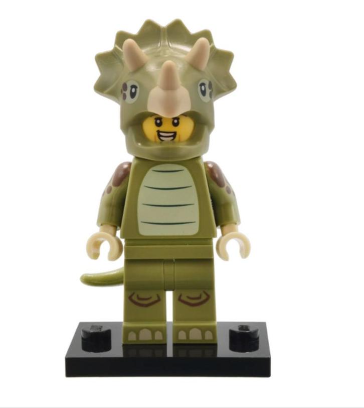 Lego CMF serie 25 col25-8 Triceratop kostuum, Kinderen en Baby's, Speelgoed | Duplo en Lego, Nieuw, Ophalen of Verzenden