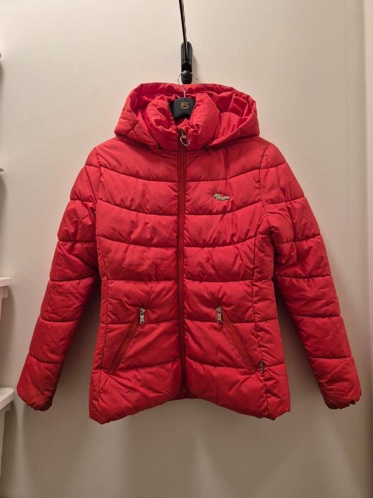 Zeer nette rode Vingino winterjas maat 158/ 164 (14), Kinderen en Baby's, Kinderkleding | Maat 158, Gebruikt, Meisje, Jas, Ophalen