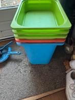 Ikea trofast bakken verschillende maten, Doe-het-zelf en Verbouw, Kratten en Dozen, Ophalen, Gebruikt, Minder dan 40 cm, Minder dan 35 cm