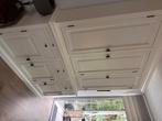 Witte buffet kast 2x3 draaideuren, Huis en Inrichting, Kasten | Buffetkasten, Ophalen, 100 tot 150 cm, 200 cm of meer, Zo goed als nieuw