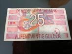 Oud briefje van 25 gulden. 1989., Postzegels en Munten, Bankbiljetten | Nederland, Ophalen, 25 gulden