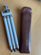 Bilora foto of film statief met leren etui. Vintage. Bieden., Ophalen, Gebruikt, Driepoot, Minder dan 150 cm