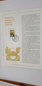 5241 kamer voor handel en nijverheid van oostende 1978 fdc, Postzegels en Munten, Verzenden