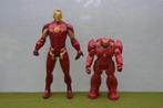 2 grote actiefiguren van Marvel: Iron Man 40cm en Hulkbuster, Kinderen en Baby's, Speelgoed | Actiefiguren, Ophalen of Verzenden