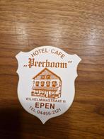 2898 Sticker Hotel-Cafe Heerboom Epen, Ophalen of Verzenden, Gebruikt