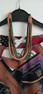 Paprika jurk mt 2 :  mt 46, Kleding | Dames, Bruin, Maat 46/48 (XL) of groter, Ophalen of Verzenden, Zo goed als nieuw