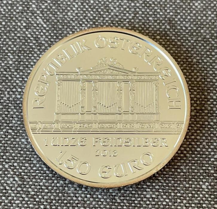 Oostenrijk 1,5 Euro 2013 | Wiener Philharmoniker UNC Zilver, Postzegels en Munten, Munten | Europa | Euromunten, Losse munt, Overige waardes