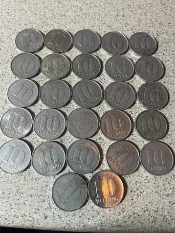 27 x 10 pfennig DDR Duitsland