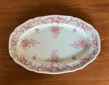 Villeroy & Boch Valeria rood ovale XL serveerschaal beschikbaar voor biedingen