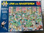 Krijt op tijd! - Jan van Haasteren 1500 stukjes, Ophalen of Verzenden, 500 t/m 1500 stukjes, Zo goed als nieuw