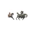 d562 Speelgoed Horses ca 34x24mm     d562, Ophalen of Verzenden
