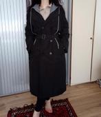 Mochy zwarte classy trenchcoat (38-M), Kleding | Dames, Jassen | Zomer, Maat 38/40 (M), Zwart, Ophalen of Verzenden, Zo goed als nieuw