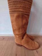Paul Warmer suede Ibiza laarzen 37, Hoge laarzen, Oranje, Ophalen of Verzenden, Zo goed als nieuw