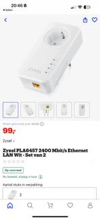 Zyxel PLA6457, wifi versterker set van 2 stuks (Nieuw), Computers en Software, Ophalen of Verzenden, Nieuw, Zyxel