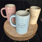 Pul Amstelbier Bierpul Amstel bier Roze blauw geel, Ophalen of Verzenden, Gebruikt, Pul(len), Amstel