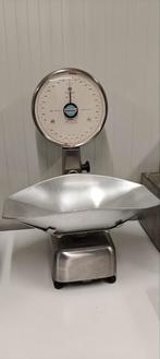 Professionele Suprema weegschaal tot 15 kg. Volledig RVS, Ophalen, Zo goed als nieuw, 1 tot 500 gram, Personenweegschaal