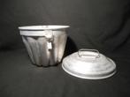 Vintage / retro poffertpan/ waterbadvorm/ puddingtrommel, Ophalen of Verzenden