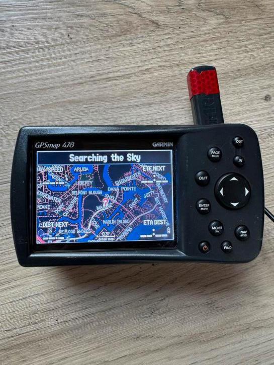 Garmin GPSMAP 478 Chartplotter, Watersport en Boten, Navigatiemiddelen en Scheepselektronica, Gebruikt, Gps of Kompas, Ophalen of Verzenden
