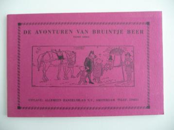 stripboek DE AVONTUREN VAN BRUINTJE BEER -ELFDE SERIE- (1970 beschikbaar voor biedingen