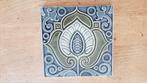 Jugendstil art nouveau wandtegel aangeboden., Antiek en Kunst, Antiek | Wandborden en Tegels, Ophalen of Verzenden