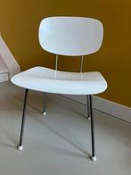 Gispen 116 stoel, Huis en Inrichting, Stoelen, Ophalen, Gebruikt, Wit, Eén