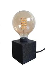 Moderne kubus tafellamp, Minder dan 50 cm, Nieuw, Ophalen of Verzenden