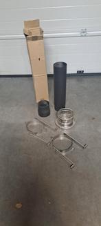 Kagel pijp met toebehoren., Huis en Inrichting, Kachels, Ophalen, Zo goed als nieuw, Hout, Houtkachel