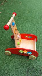Houten Hape loopkar, Kinderen en Baby's, Ophalen, Gebruikt, Duw- of Trekspeelgoed