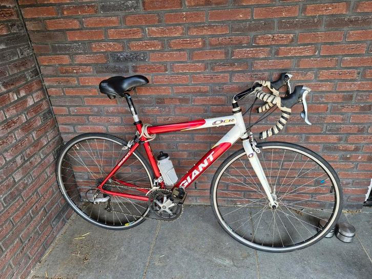 Giant, Fietsen en Brommers, Fietsen | Racefietsen, Gebruikt, Giant, Meer dan 20 versnellingen, Aluminium, 49 tot 53 cm, Ophalen