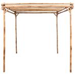 Tuinpergola pergola 170x170x220 cm bamboe GRATIS BEZORGD!, Verzenden, Nieuw, 180 tot 250 cm, Palen