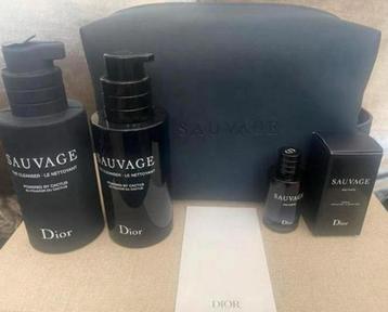 Dior Sauvage the Cleanser + Sauvage eau forte miniatuur +tas beschikbaar voor biedingen